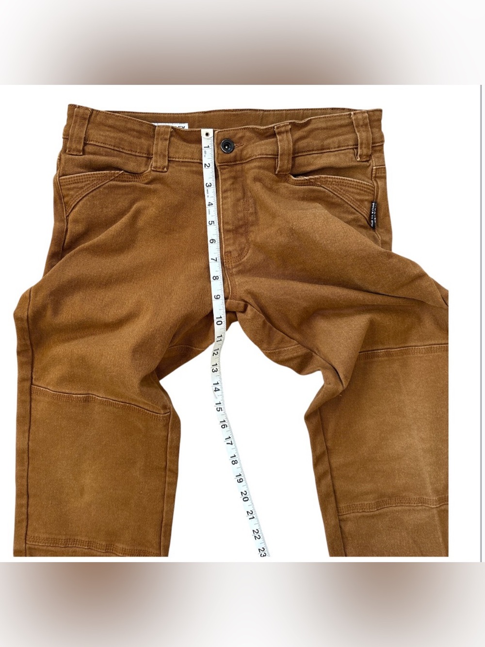 Huxtley Men's FX-1 Slim All Day Workwear Pants Whiskey Brown 32x30 - Picture 13 of 14
